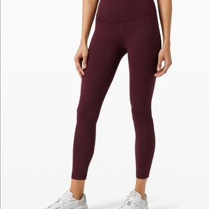 Lululemon WUNDER TRAIN HIGH-RISE TIGHT 25" Size 6